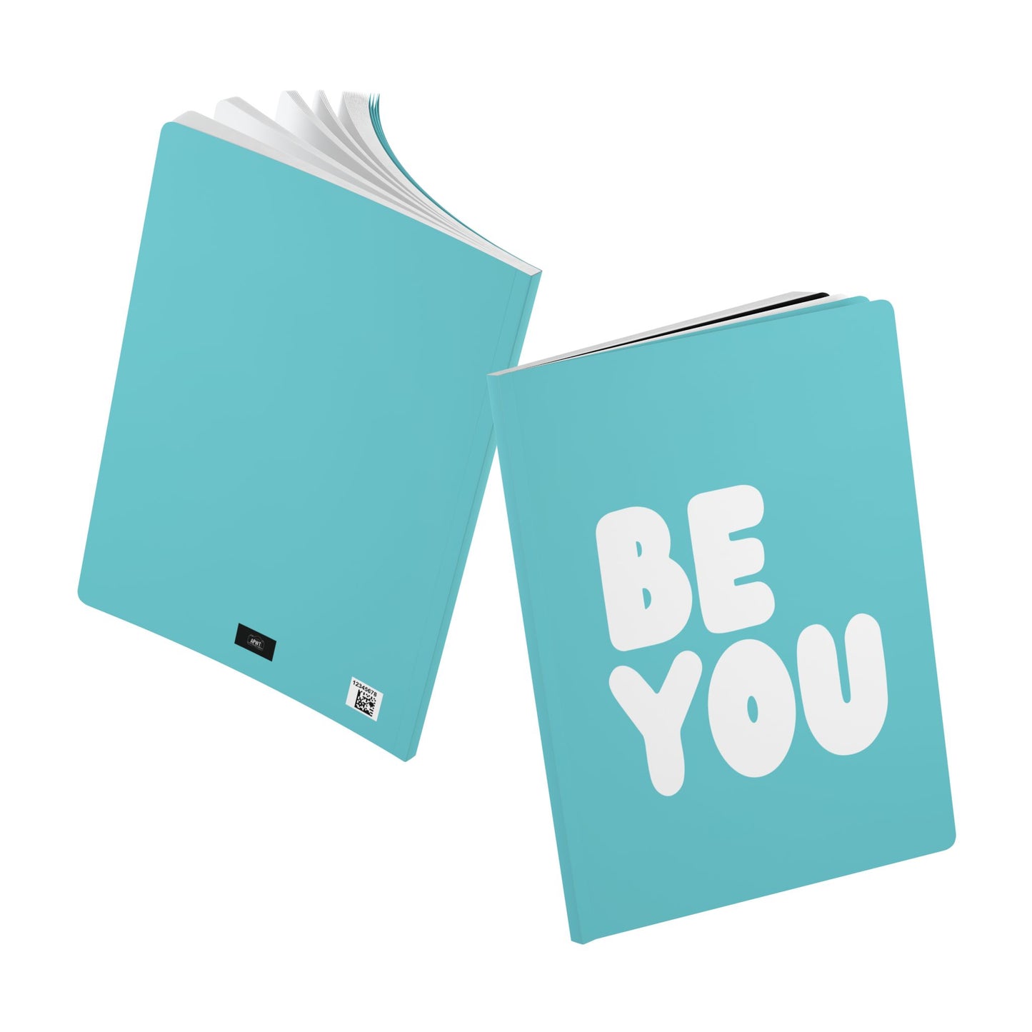 Be You in Turquoise Soft Cover Journal