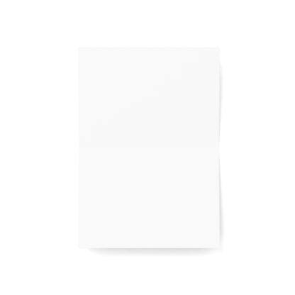 A Gift Note in White and Black Card Set - Quantities of 10, 30, 50