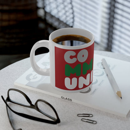 Holiday Community Jumbo Mug in Red - 20oz Mug