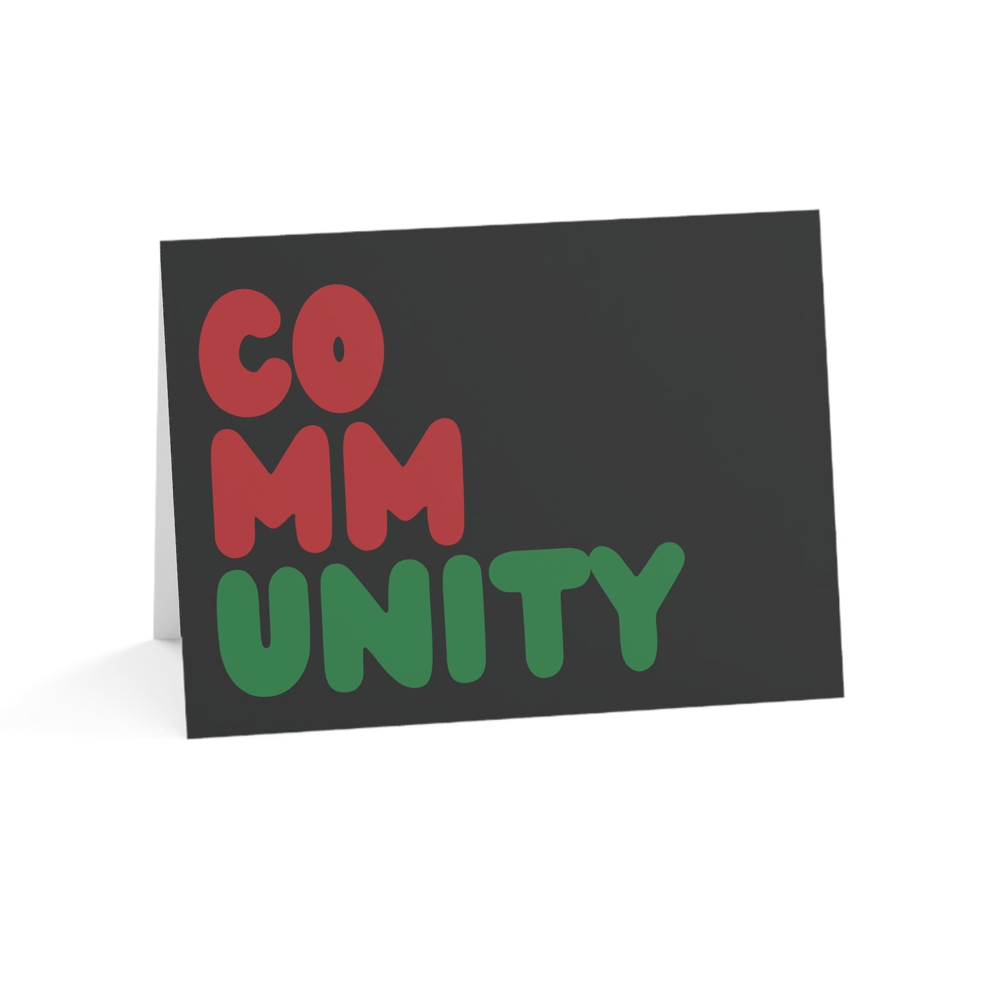 Black Community Card Set - Available in 2 Sizes