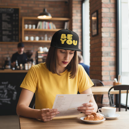 Be You in Yellow Trucker Hat - Available in Assorted Colors