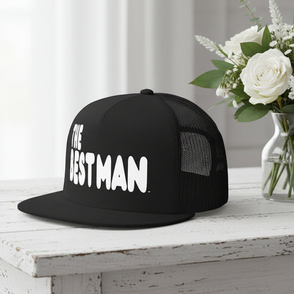 The Best Man Trucker Hat - Dark Colors