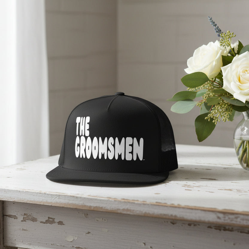 The Groomsmen Trucker Hat - Dark Colors