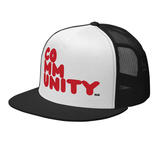 A Community in Crimson Trucker Hat - The APWT Gift Shop
