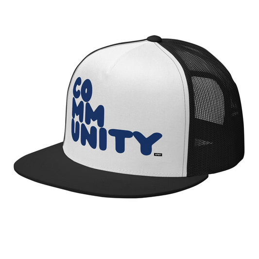 A Community in Dark Blue Trucker Hat - The APWT Gift Shop