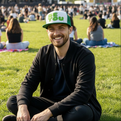 Be You in Green Trucker Hat - Available in Assorted Colors