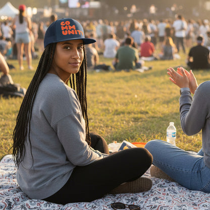 A Community in Orange Citrus Trucker Hat - Available in Assorted Colors