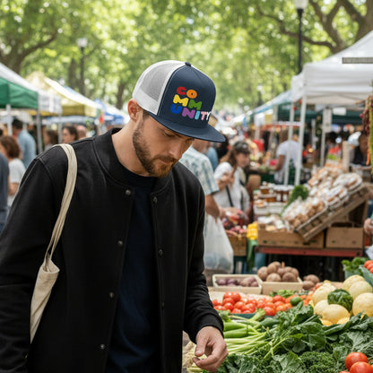 Rainbow Community Trucker Hat - Available in Assorted Colors