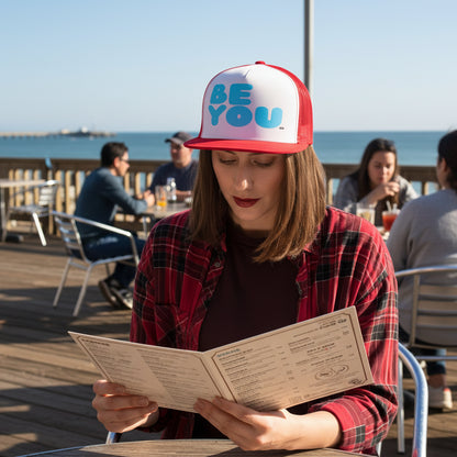 Be You in Blue Trucker Hat - Available in Assorted Colors