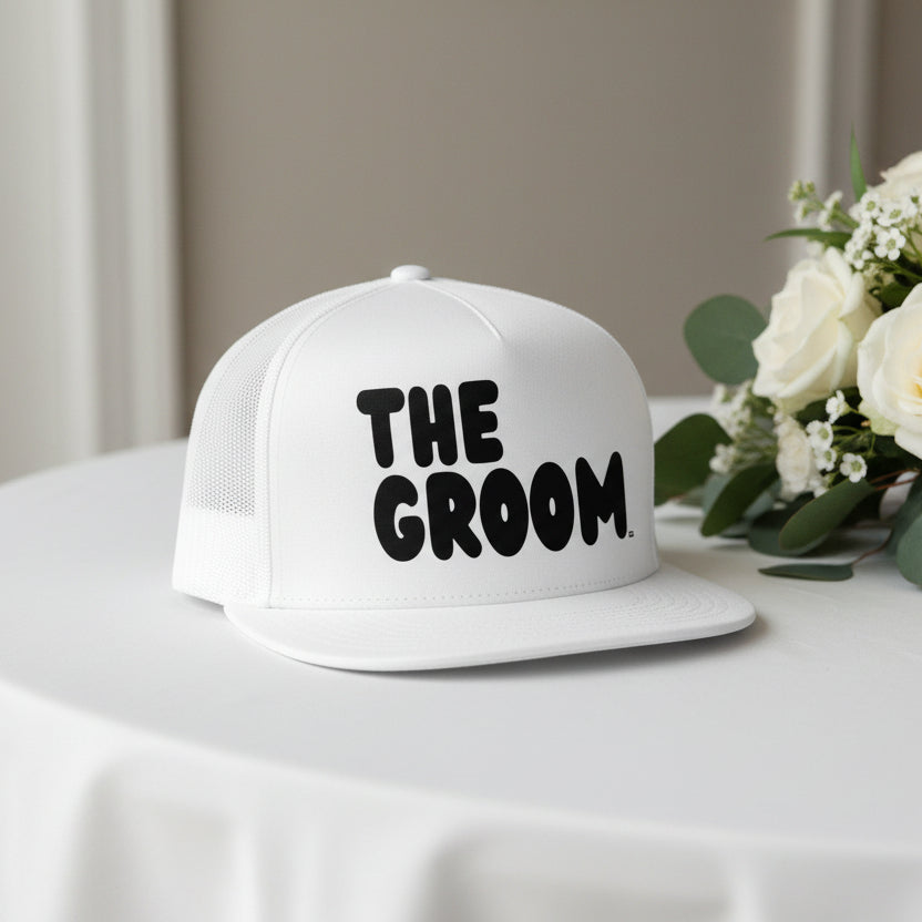 The Groom Trucker Hat - Available in Assorted Colors