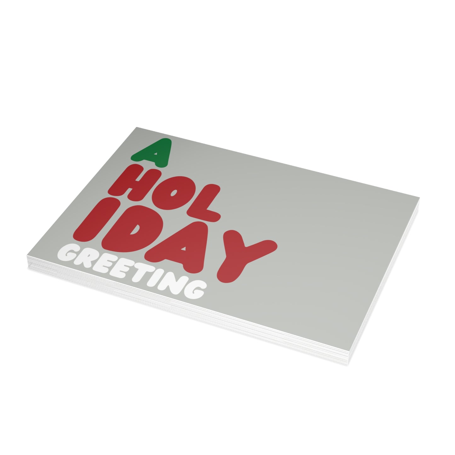 Another Holiday Greeting Postcard Set - 2 Sizes Available, Quantities of 10, 30, 50