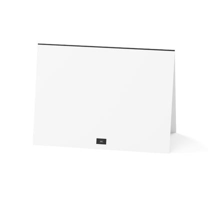 A Thank You Card in Black and White Greeting Card Set - 2 Sizes Available, Quantities of 10, 30, 50