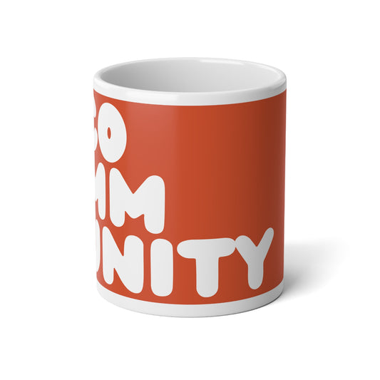 A Community in Tangerine Jumbo Mug - 20oz Mug