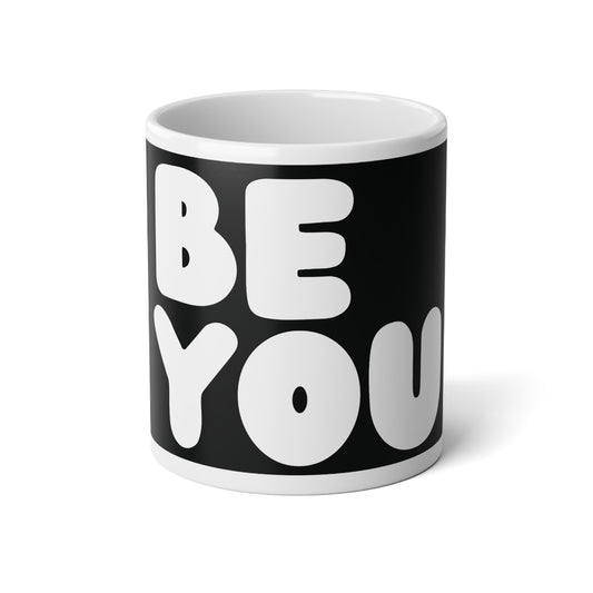 The Be You in Black and White Mug - The APWT Gift Shop