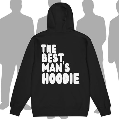 The Best Man's Hoodie Premium Unisex Zip-Up Hoodie - Available in Assorted Colors