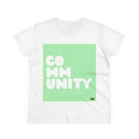 A Community in Mint Green Women's T-Shirt - The APWT Gift Shop