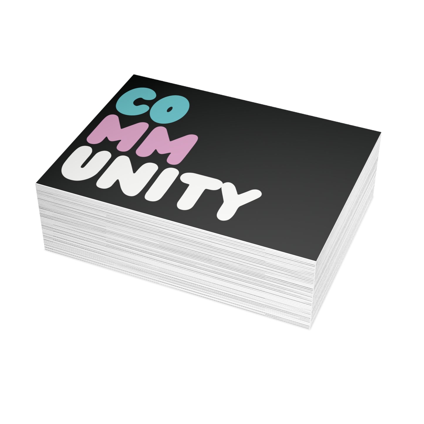 Be You Community Postcard Set - 2 Sizes Available, Quantities of 10, 30, 50