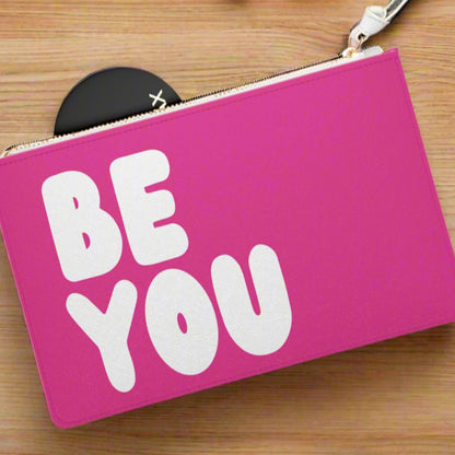 Be You in Hot Pink Clutch