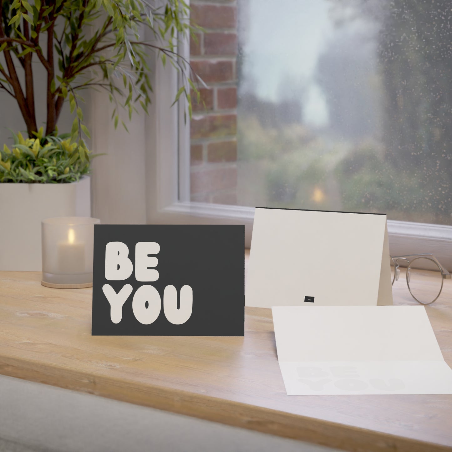 Be You in Black and White Card Set - Available in 2 Sizes