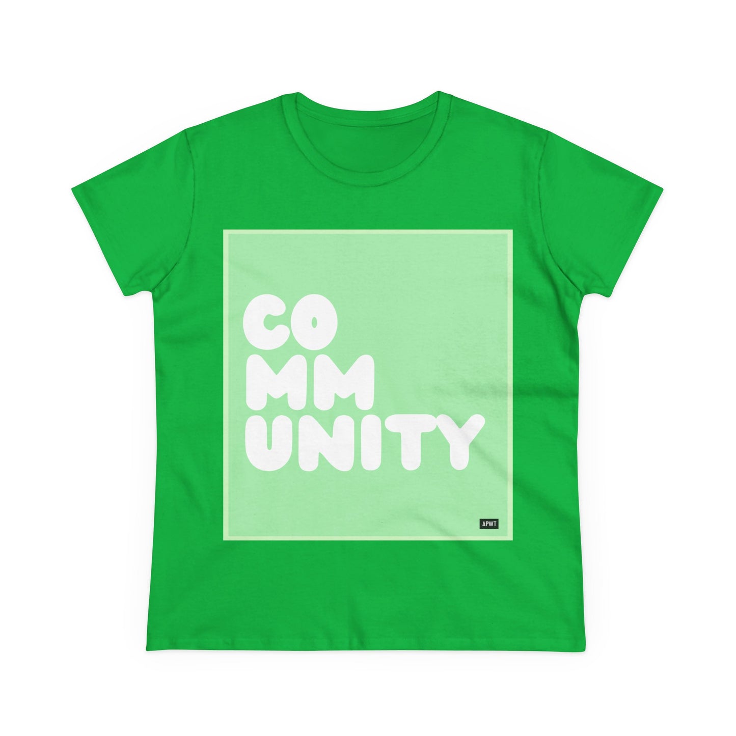 A Community in Mint Green Women's T-Shirt - Available in Assorted Colors