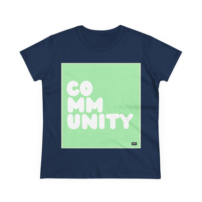 A Community in Mint Green Women's T-Shirt - Available in Assorted Colors