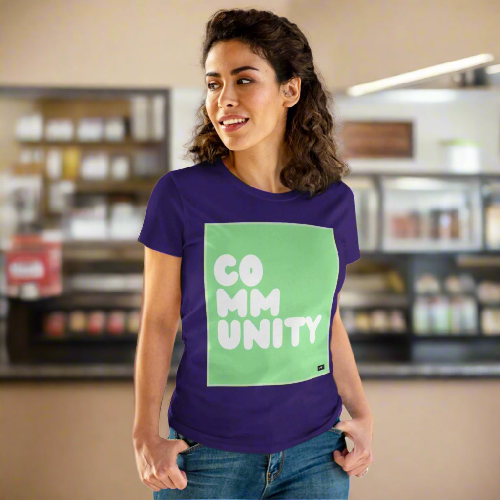 A Community in Mint Green Women's T-Shirt - Available in Assorted Colors