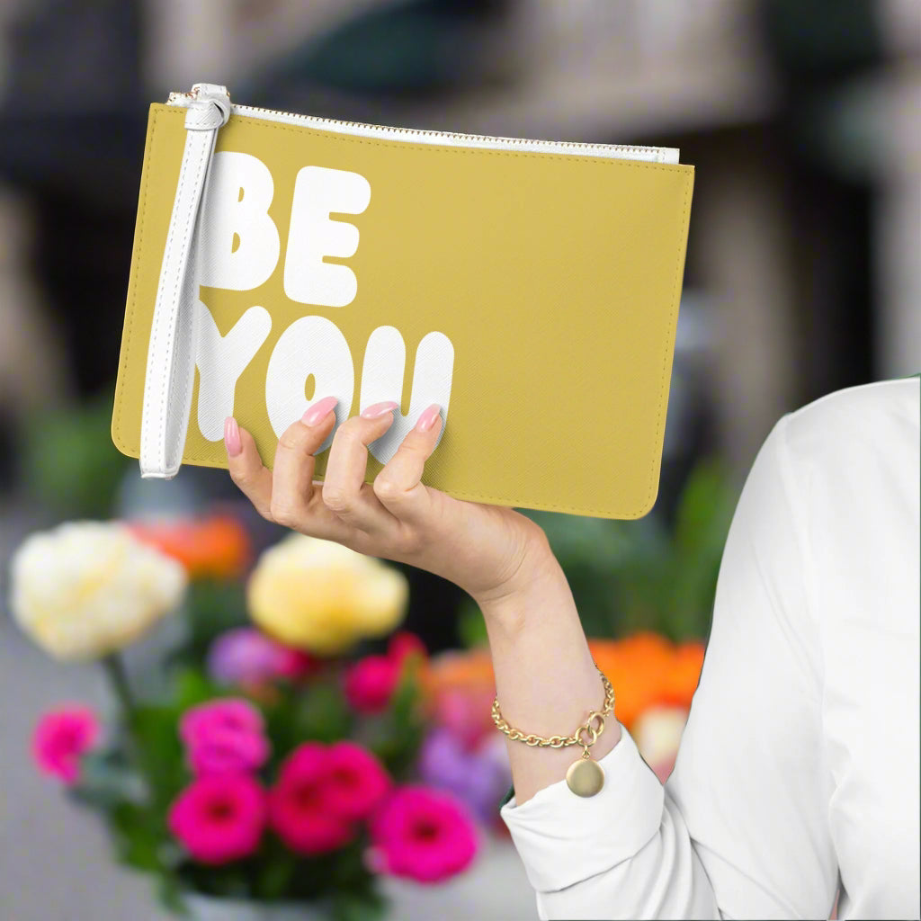 Be You in Yellow Clutch