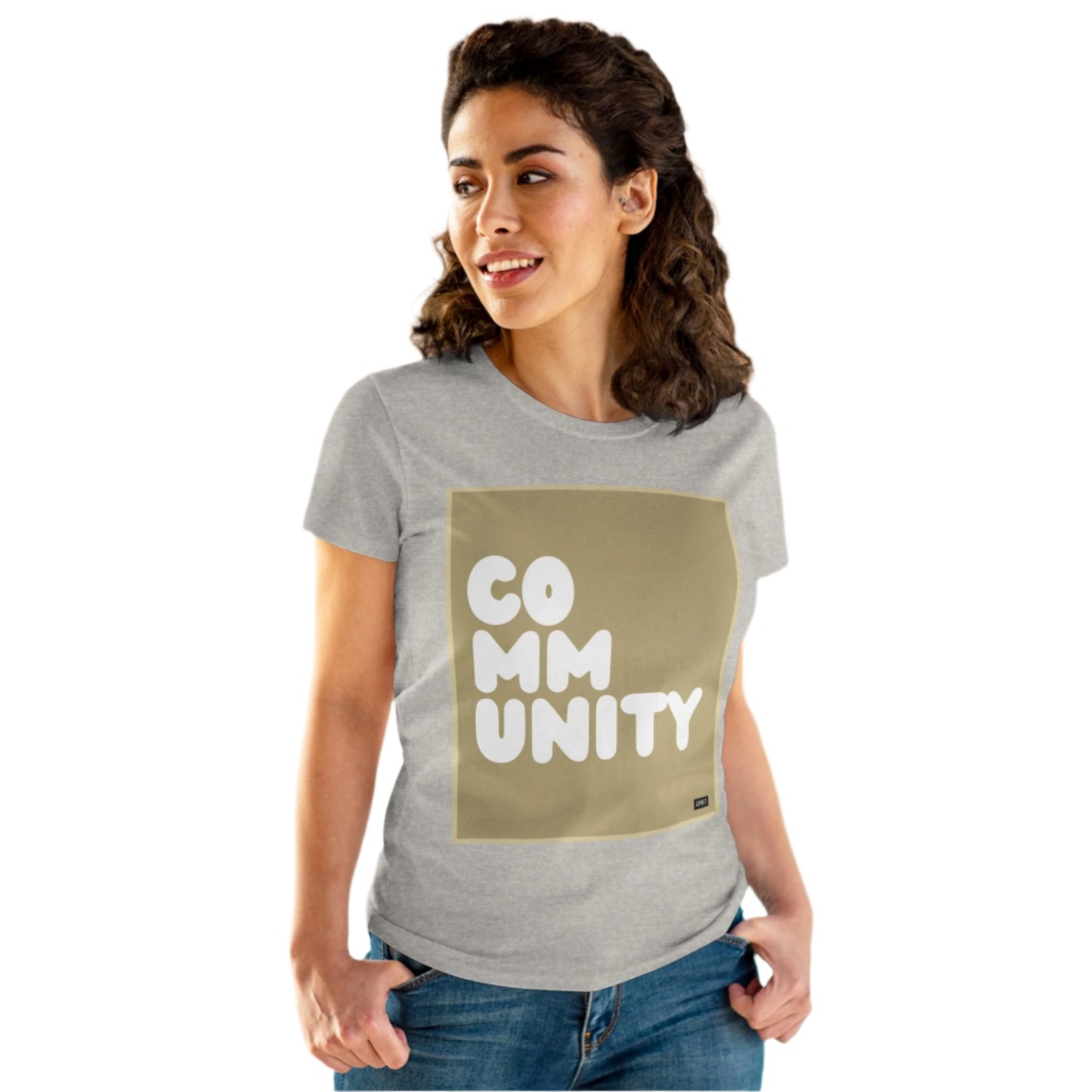 A Community in Beige Women's T-Shirt - Available in Assorted Colors