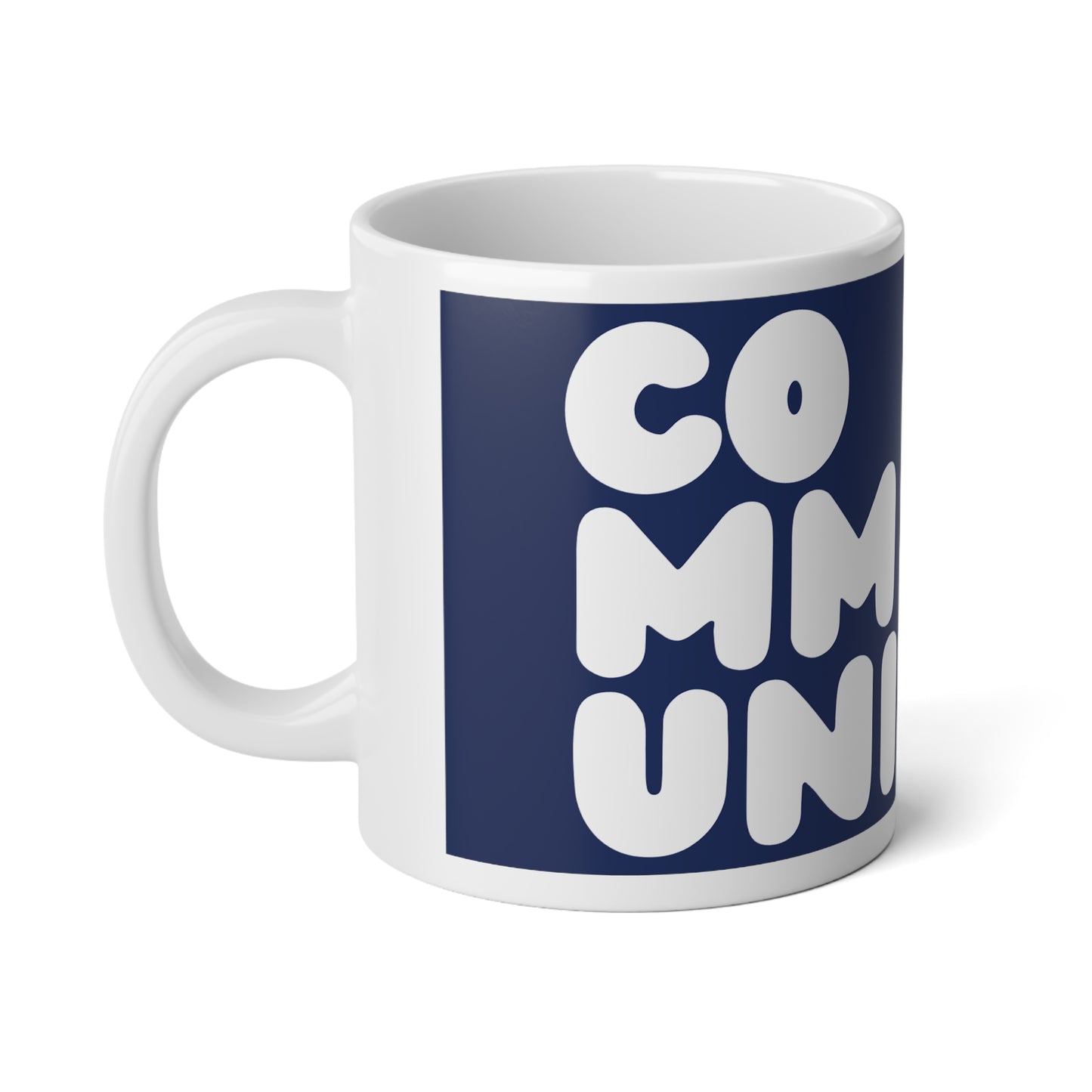 A Community in Dark Blue Jumbo Mug - 20oz Mug