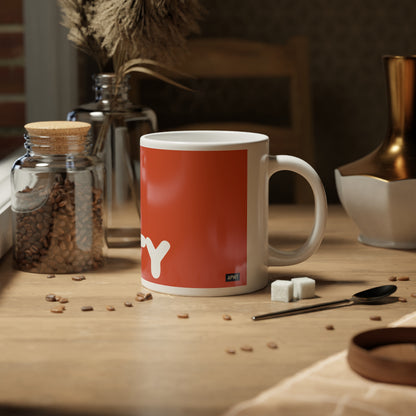 A Community in Tangerine Jumbo Mug - 20oz Mug