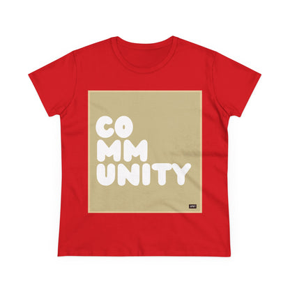 A Community in Beige Women's T-Shirt - Available in Assorted Colors