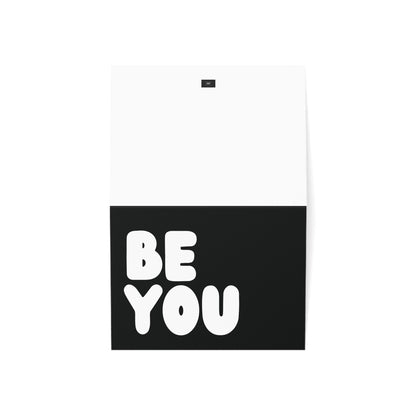 Be You in Black and White Card Set - Available in 2 Sizes