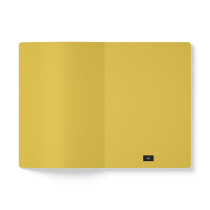 The inside front cover of A Community in Yellow Soft Cover Journal - The APWT Gift Shop