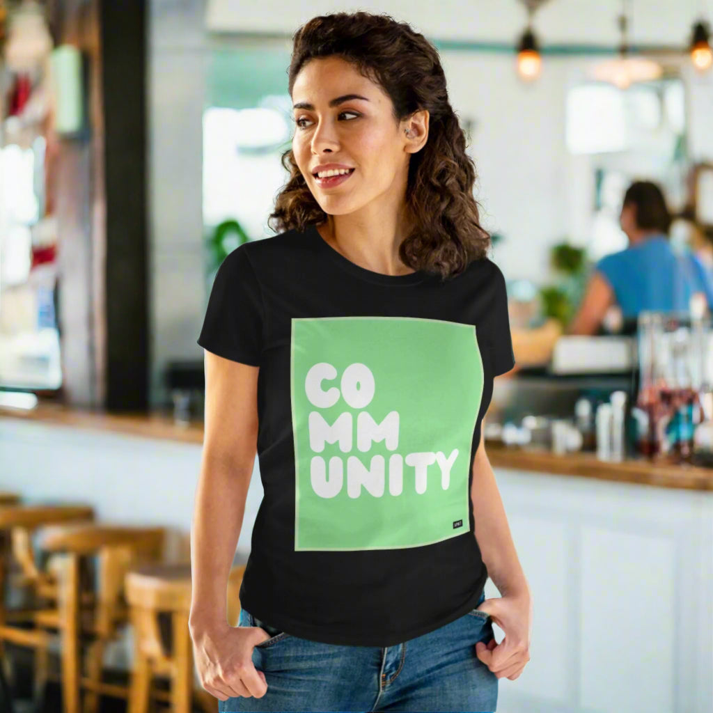 A Community in Mint Green Women's T-Shirt - Available in Assorted Colors