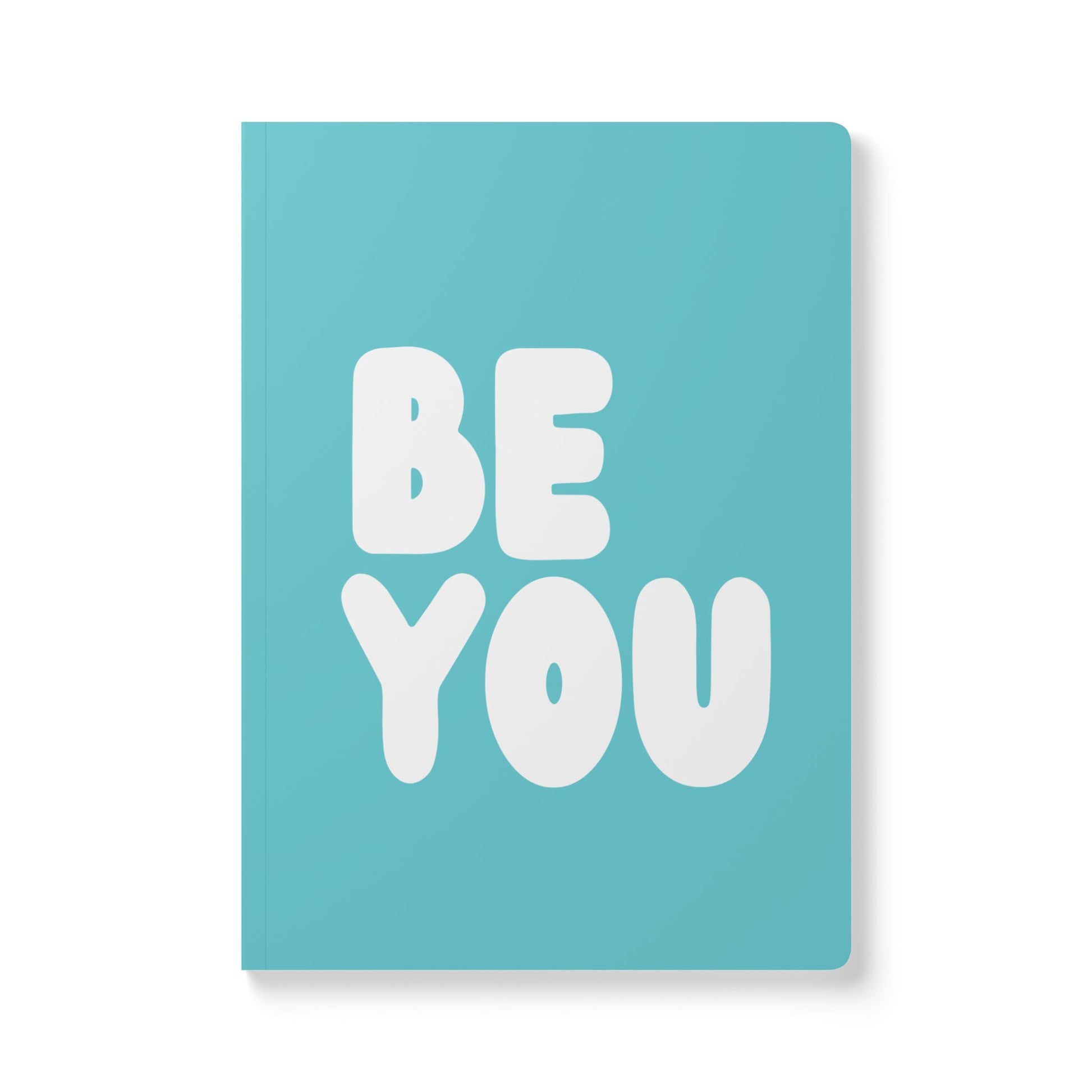 The Be You in Turquoise Soft Cover Journal - The APWT Gift Shop