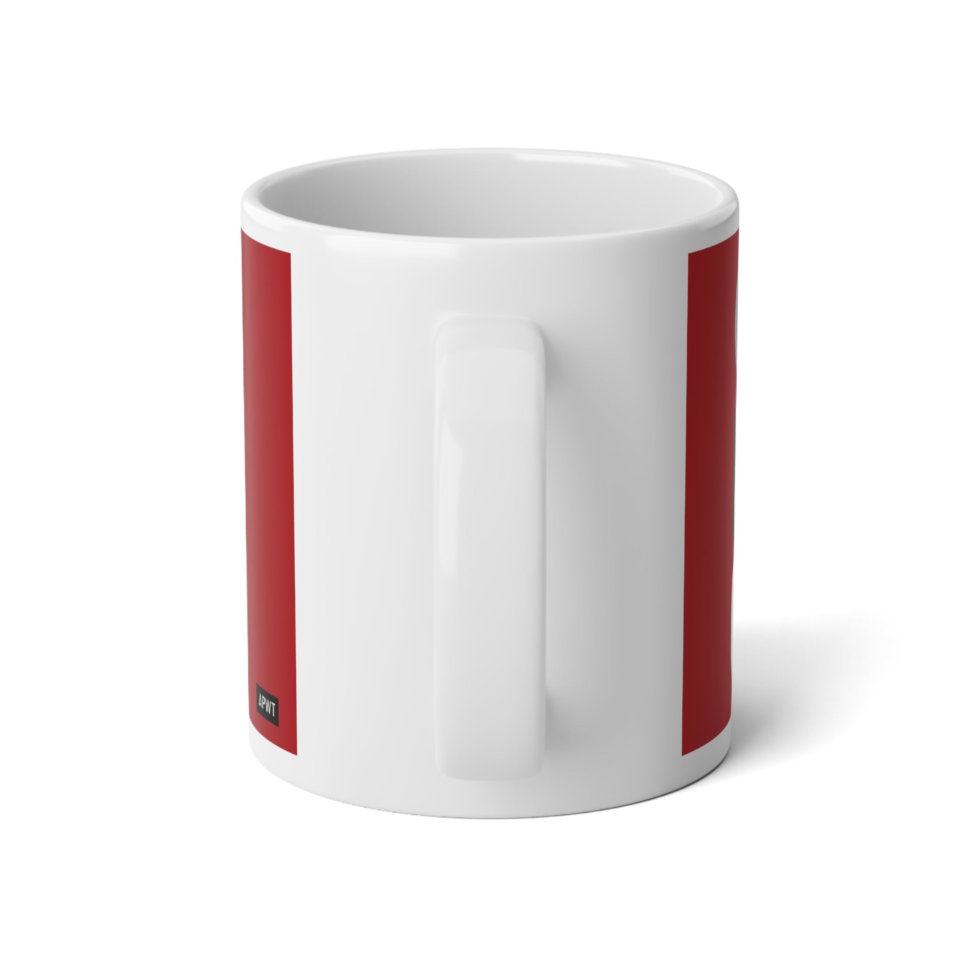The Holiday Community Jumbo Mug in Red - The APWT Gift Shop
