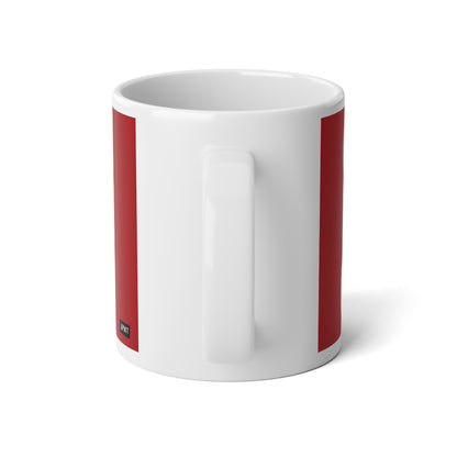 The Holiday Community Jumbo Mug in Red - The APWT Gift Shop