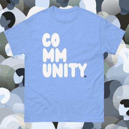 A Community in Sky Blue Unisex T-Shirt