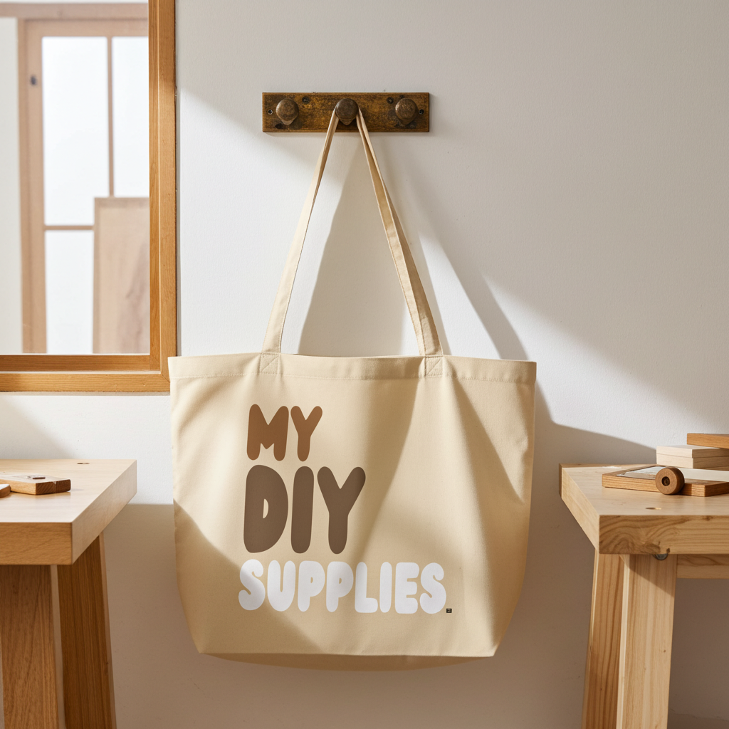 My DIY Supplies Jumbo Tote Bag