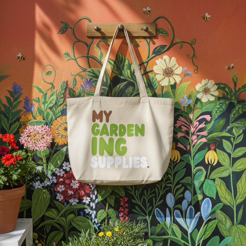 My Gardening Supplies Jumbo Tote Bag