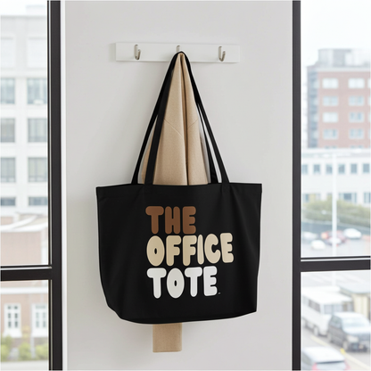 The Office Tote Jumbo Black Tote Bag - The APWT Gift Shop