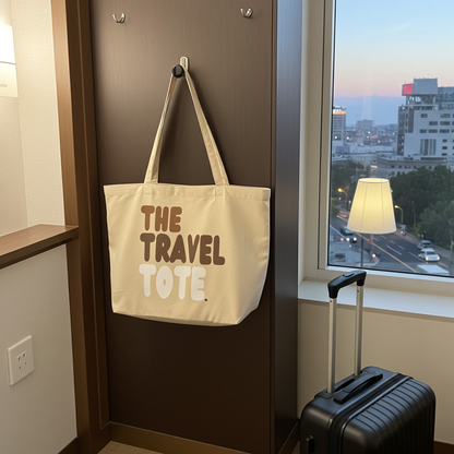 The Travel Tote Jumbo Tote Bag