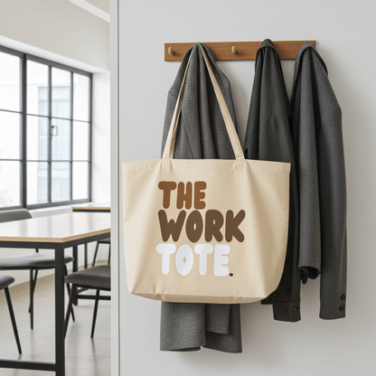 The Work Tote Jumbo Tote Bag
