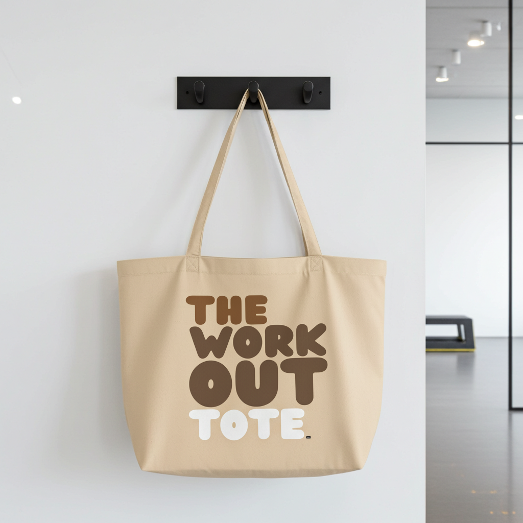The Workout Tote Jumbo Tote Bag