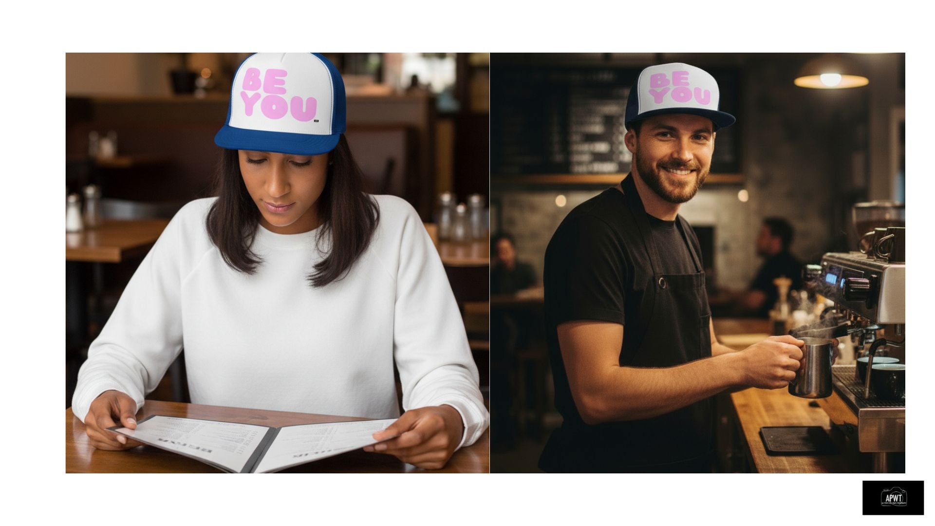 Load video: Be You Trucker Hats