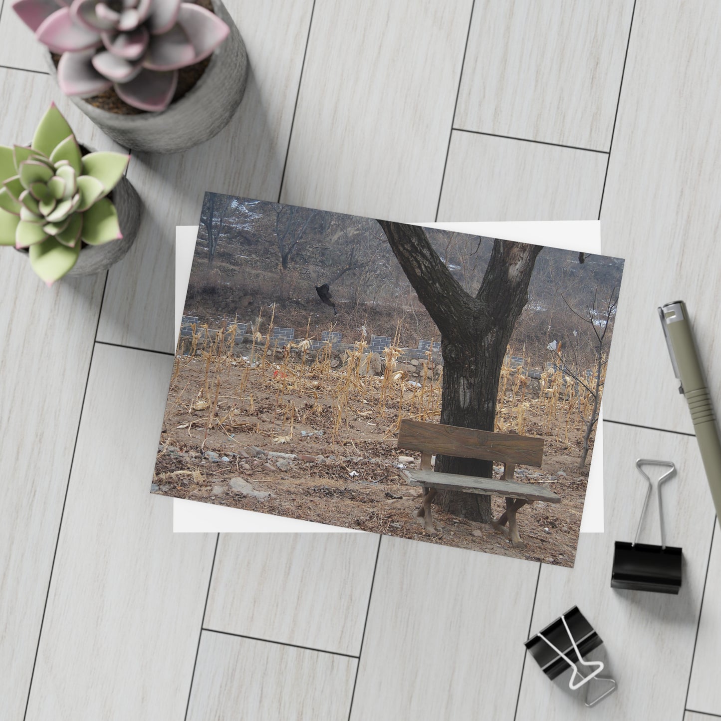 A Winter's Afternoon Postcard Set - 2 Sizes Available, Quantities of 10, 30, 50