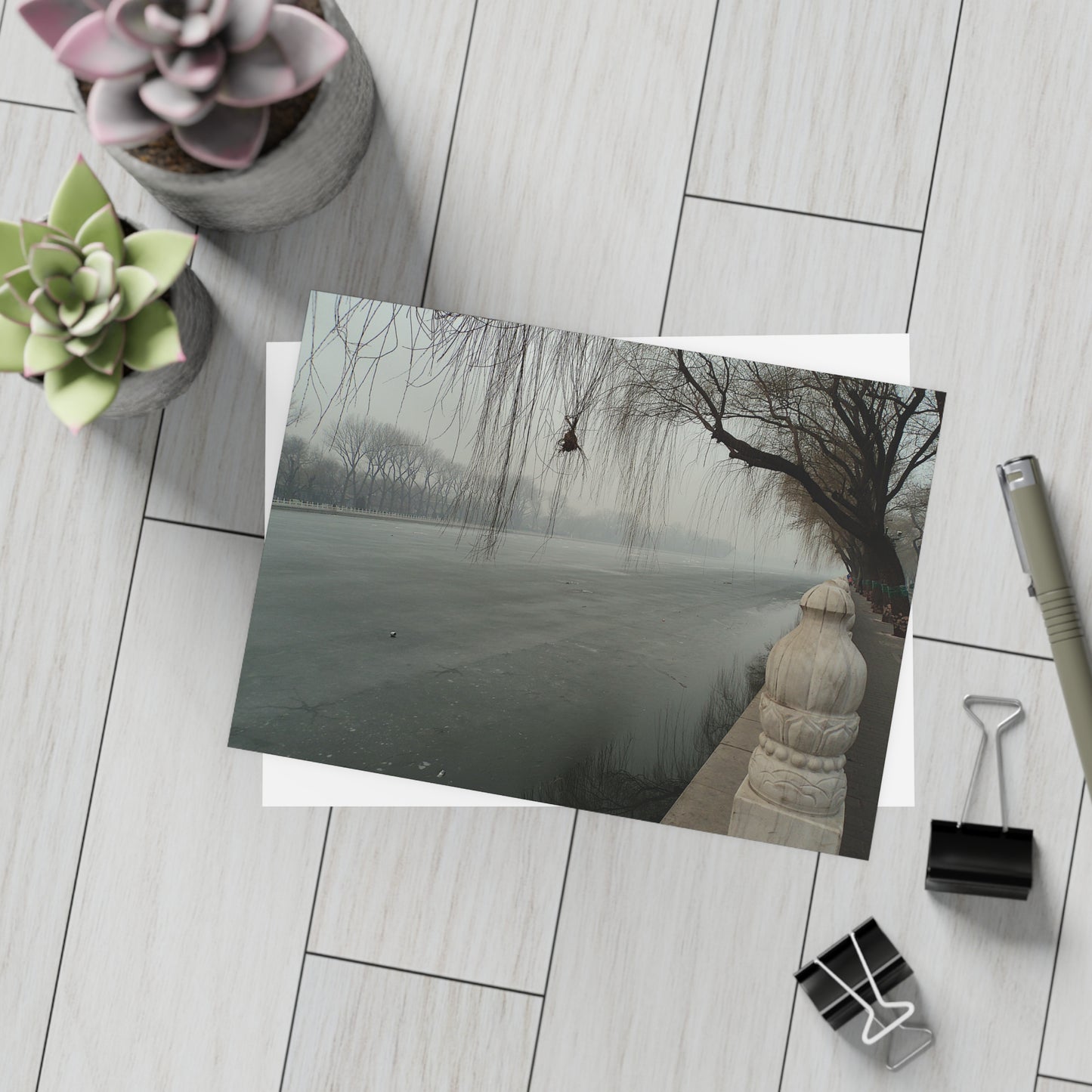 A Winter's Day Postcard Set - 2 Sizes Available, Quantities of 10, 30, 50