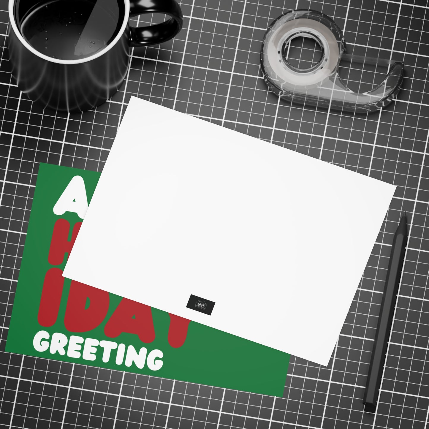 A Holiday Greeting Postcard Set - 2 Sizes Available, Quantities of 10, 30, 50