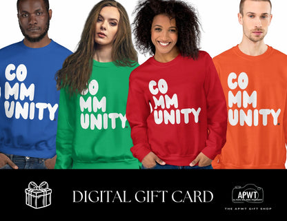 The APWT Gift Shop's Digital Gift Card