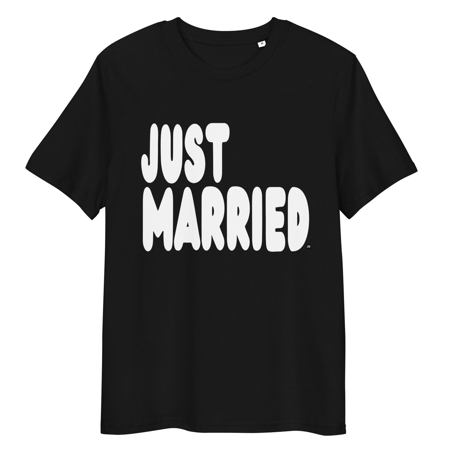Just Married Premium Unisex T-Shirt in Black